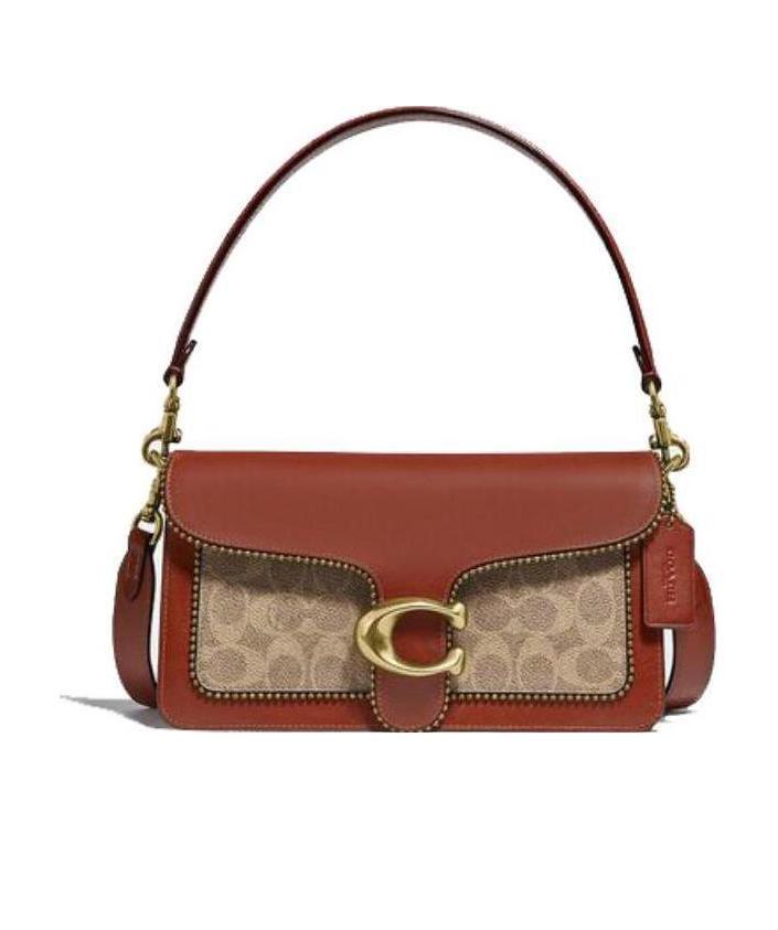 COACH TABBY SIGNATURE CANVAS SHOULDER BAG