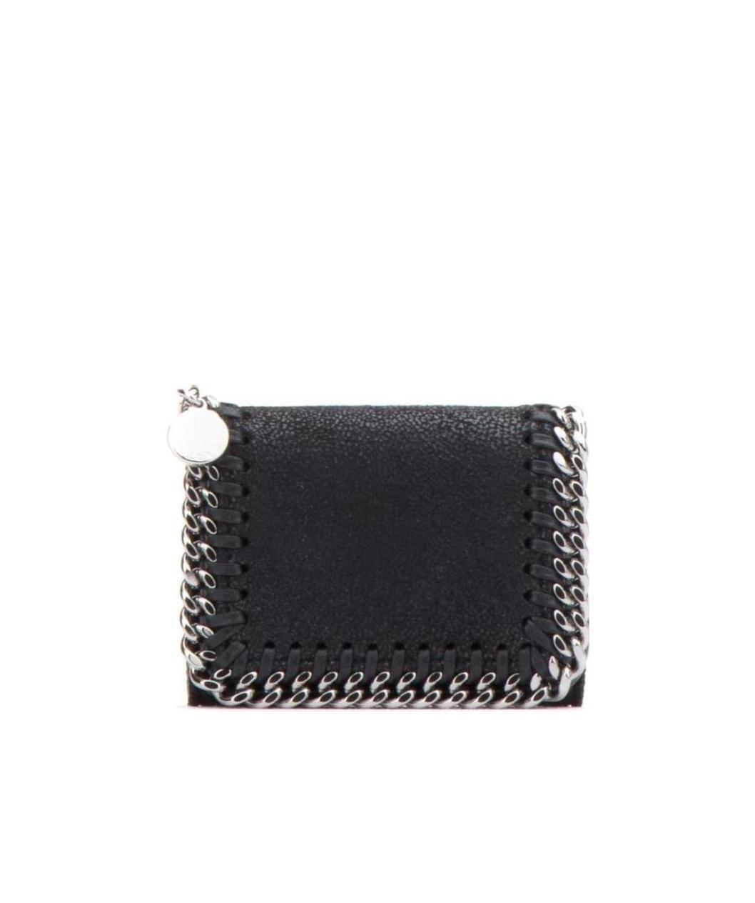 Stella Mccartney Falabella Wallet In Black