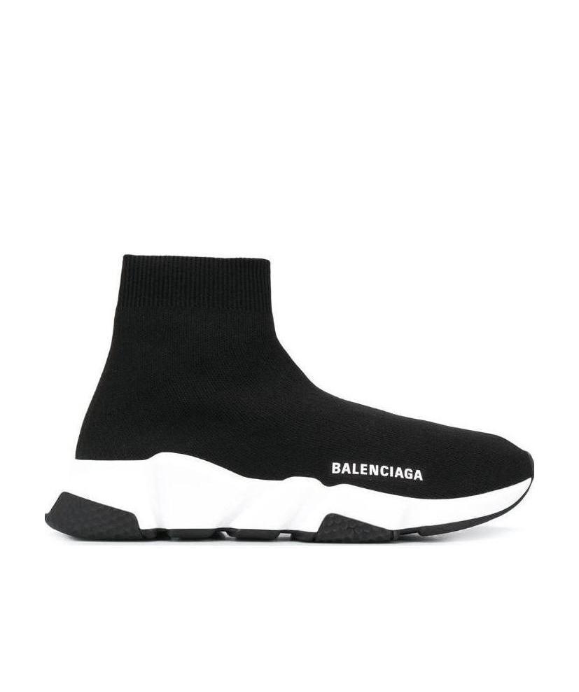 Shop Balenciaga Speed Pull-on Sneakers In Black