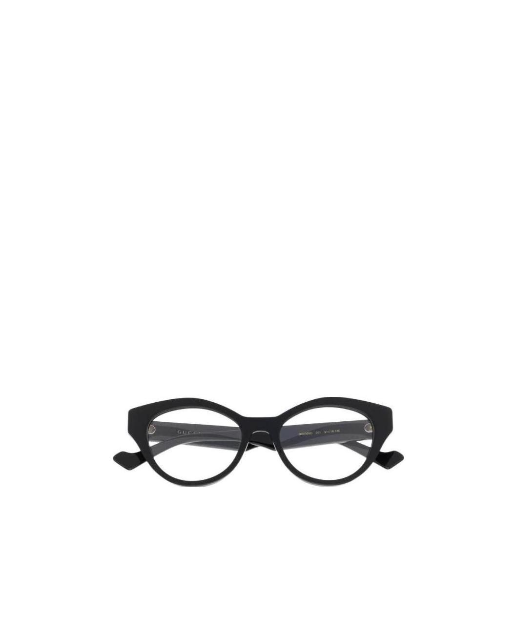 Gucci Gg Cat-eye Frame Glasses In Black