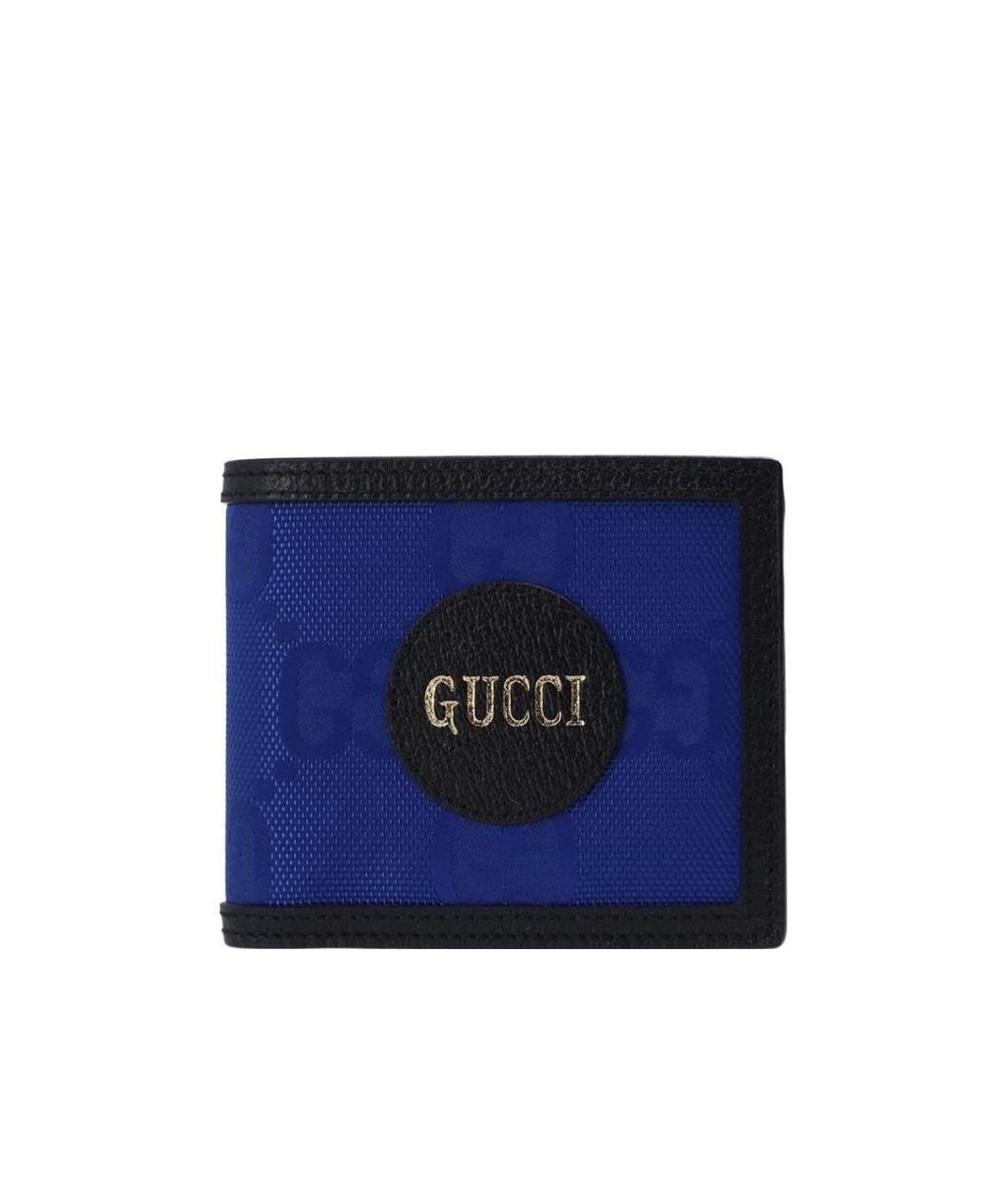 Gucci Off The Grid Gg Supreme Canvas Wallet In Blue