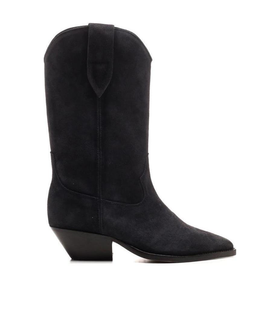 Shop Isabel Marant Duerto Boots In Black