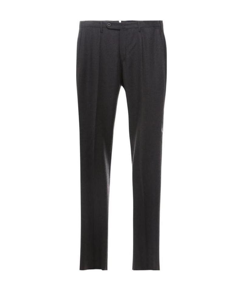 Incotex Slim-fit Tailored Trousers In Black