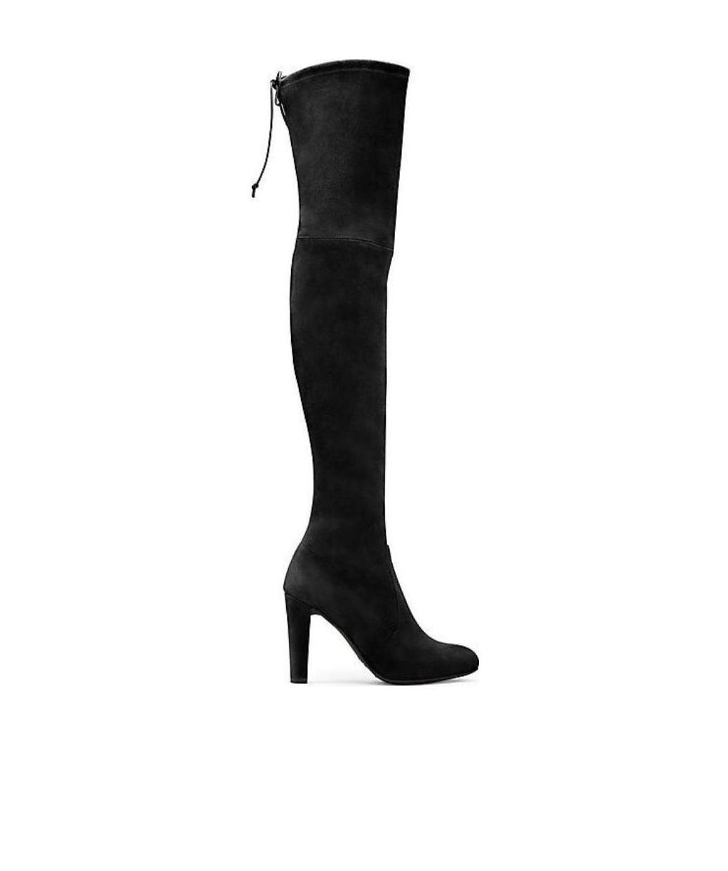 Stuart Weitzman High-heeled Knee-high Boots In Black