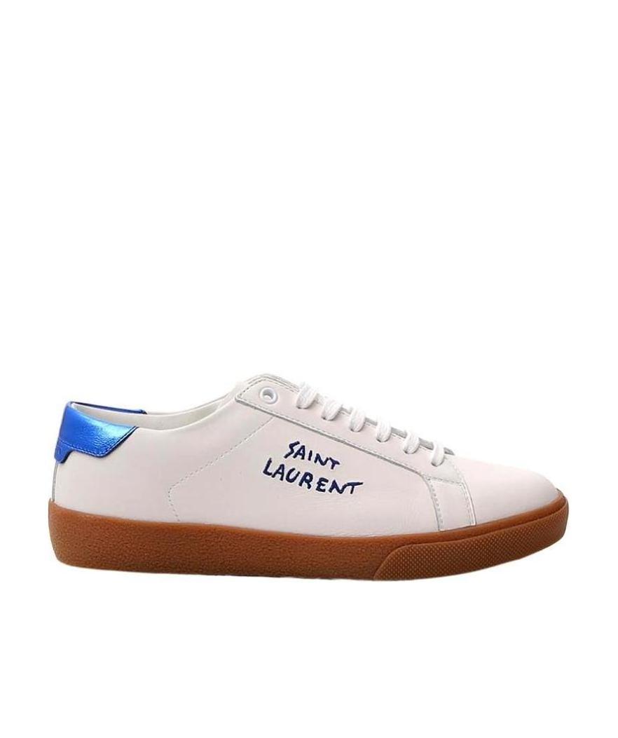 Saint Laurent Court Classic Sl/06 Low-top Sneakers In Pink