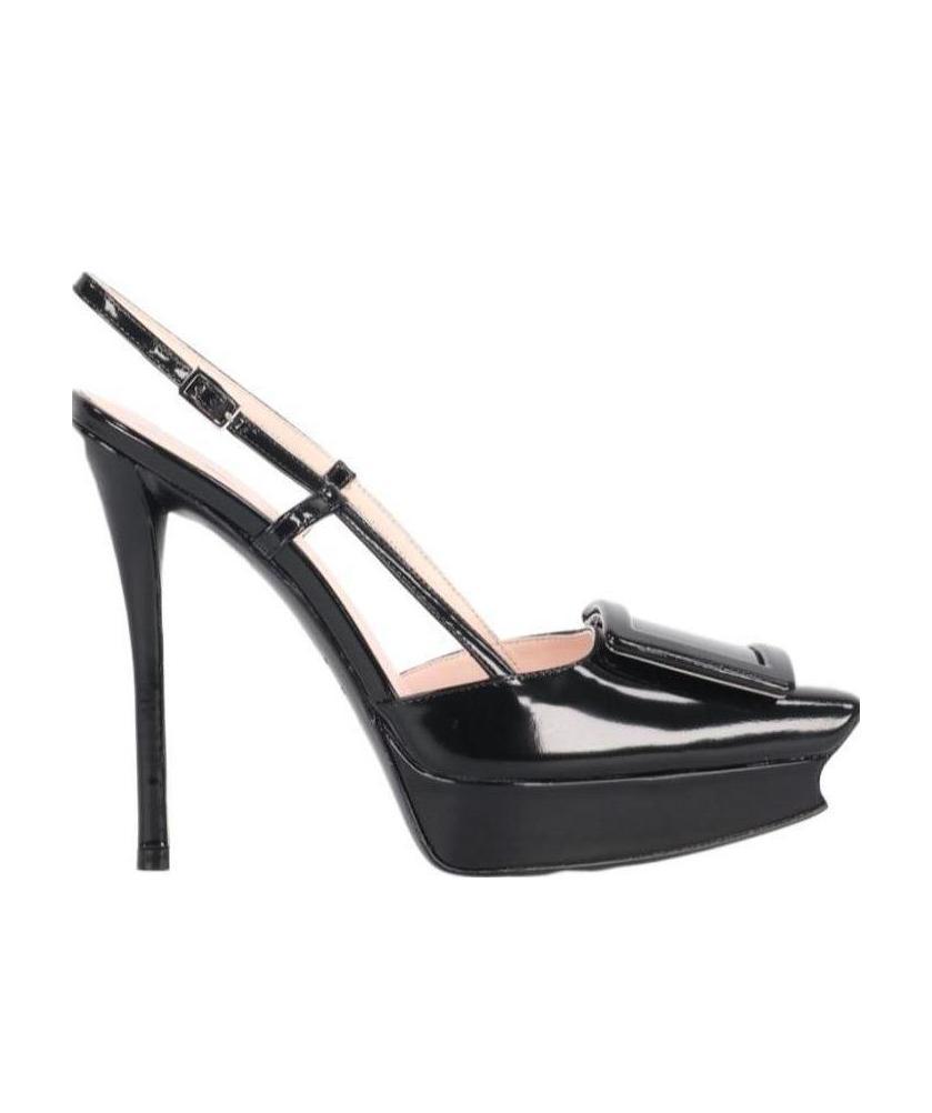 Roger Vivier Stilet-heeled Sandals In Black