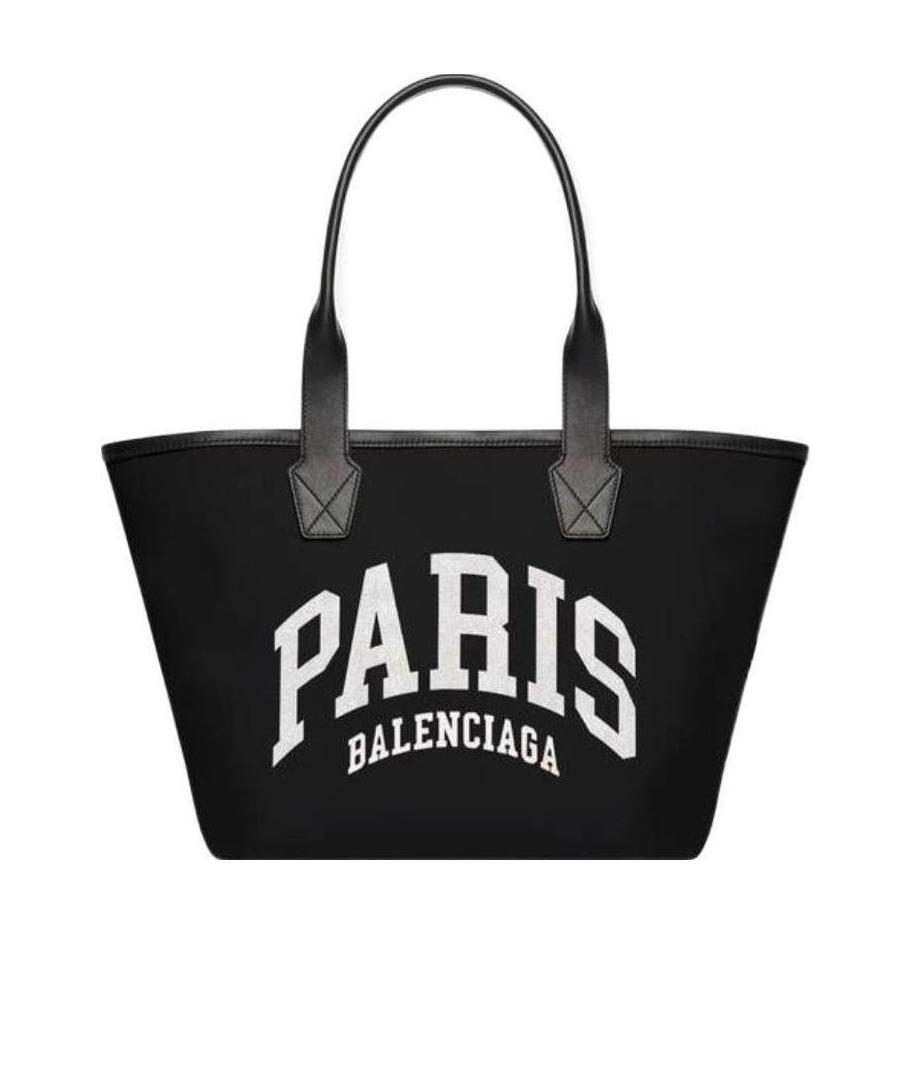 Balenciaga Borsetta Tote Cities Paris Jumbo Da Donna In Nero In Black