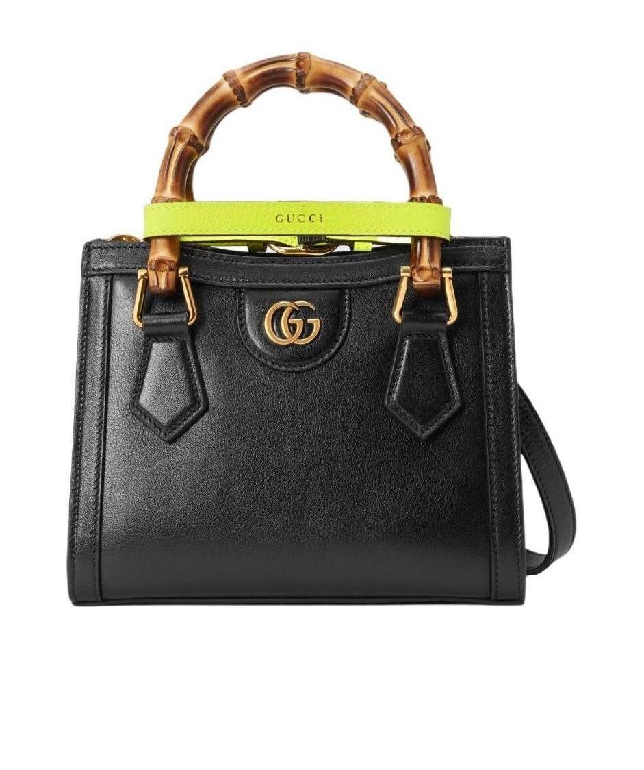 Gucci Diana Mini Tote Bag In Black