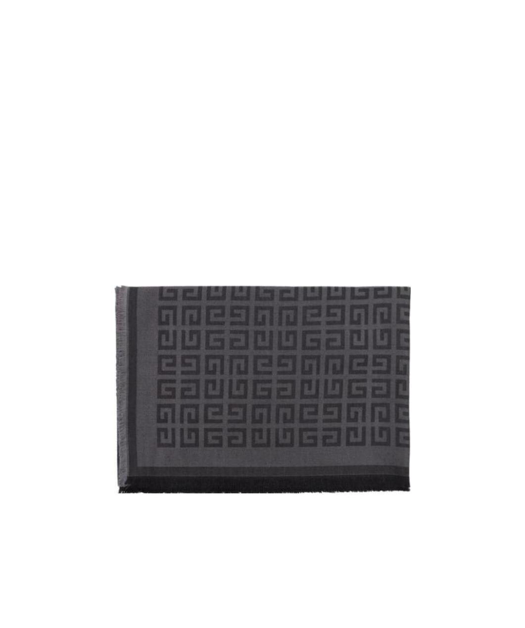 Givenchy Monogram-print Scarf In Black