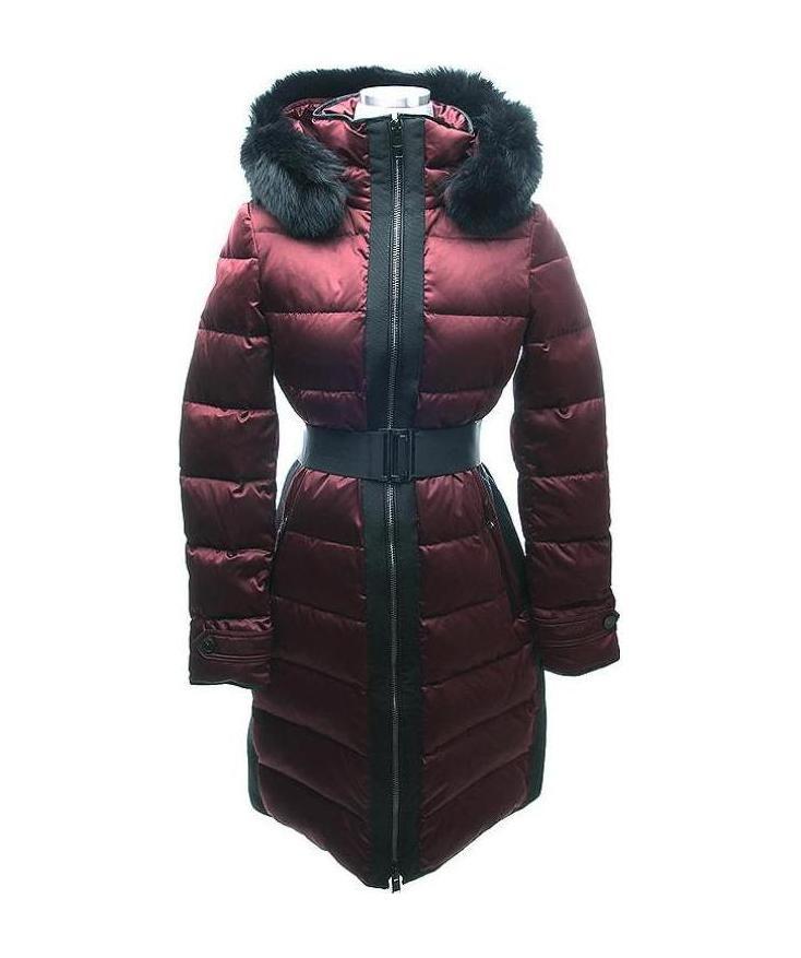 Burberry Logo Down Jacket In Black