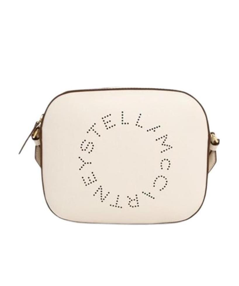 Stella Mccartney Stella Logo Camera Bag In Nude