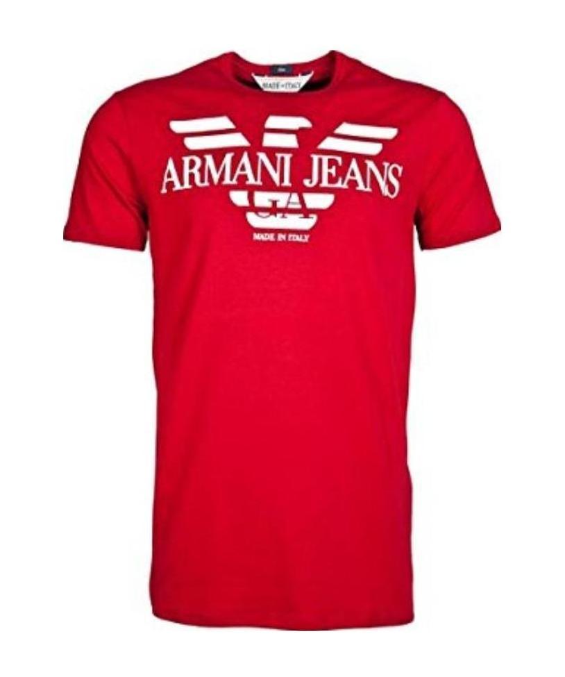 ARMANI JEANS LOGO DETAILS T-SHIRT