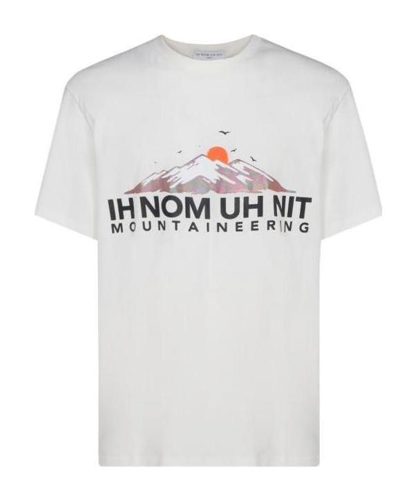 Ih Nom Uh Nit Logo-print Cotton T-shirt In White