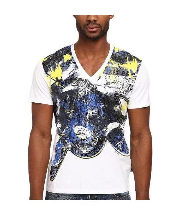Just Cavalli Printed T-shirt In Multicolor