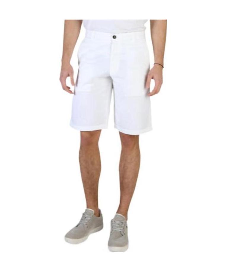 Armani Jeans Logo Shorts In White