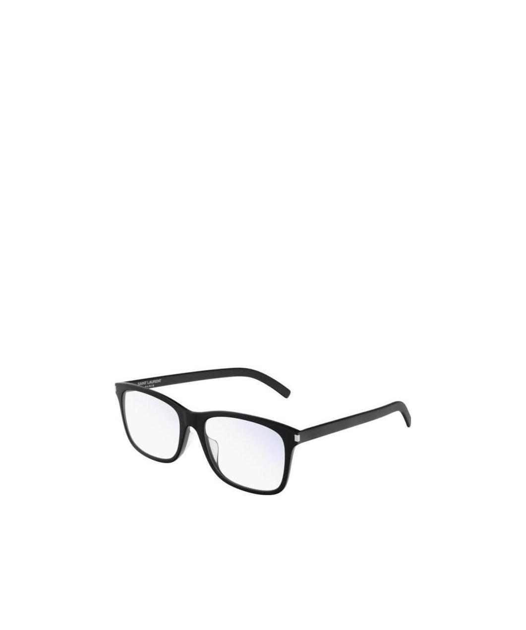 Saint Laurent Rectangle Frame Glasses In White