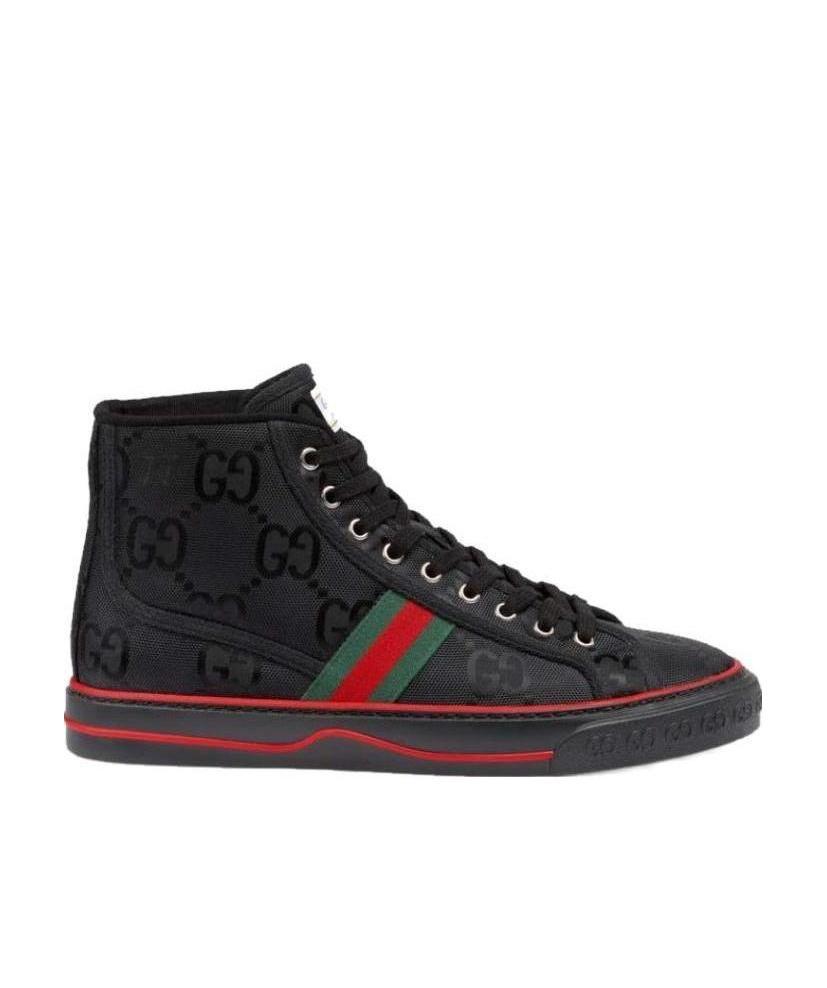 Gucci Tennis 1977 Off The Grid High Top Sneaker In Black