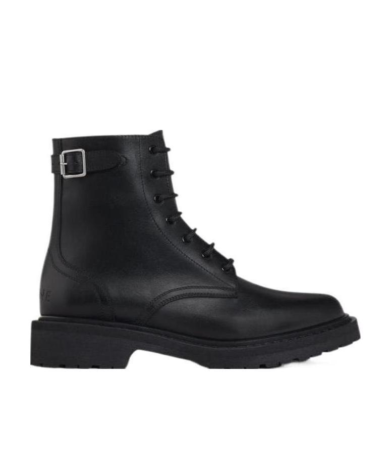 Celine Rangers Boots In Black