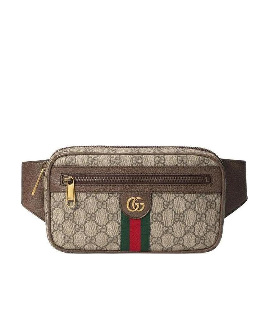Gucci Ophidia Gg Belt Bag In Gray