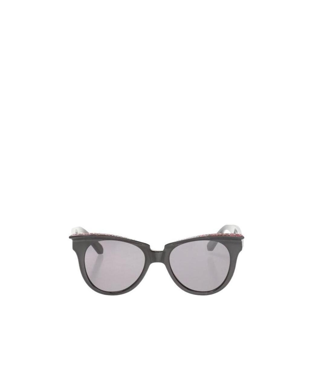 Philipp Plein Crystal Embellished Sunglasses In Gray