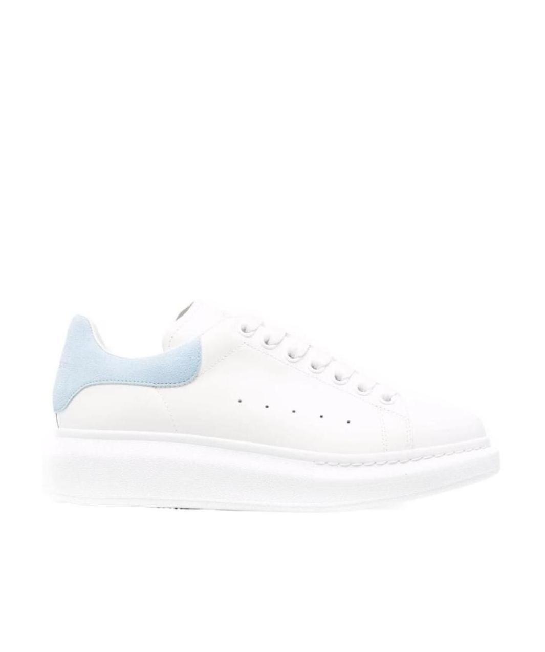 Shop Alexander Mcqueen Oversized Low-top Sneakers In White