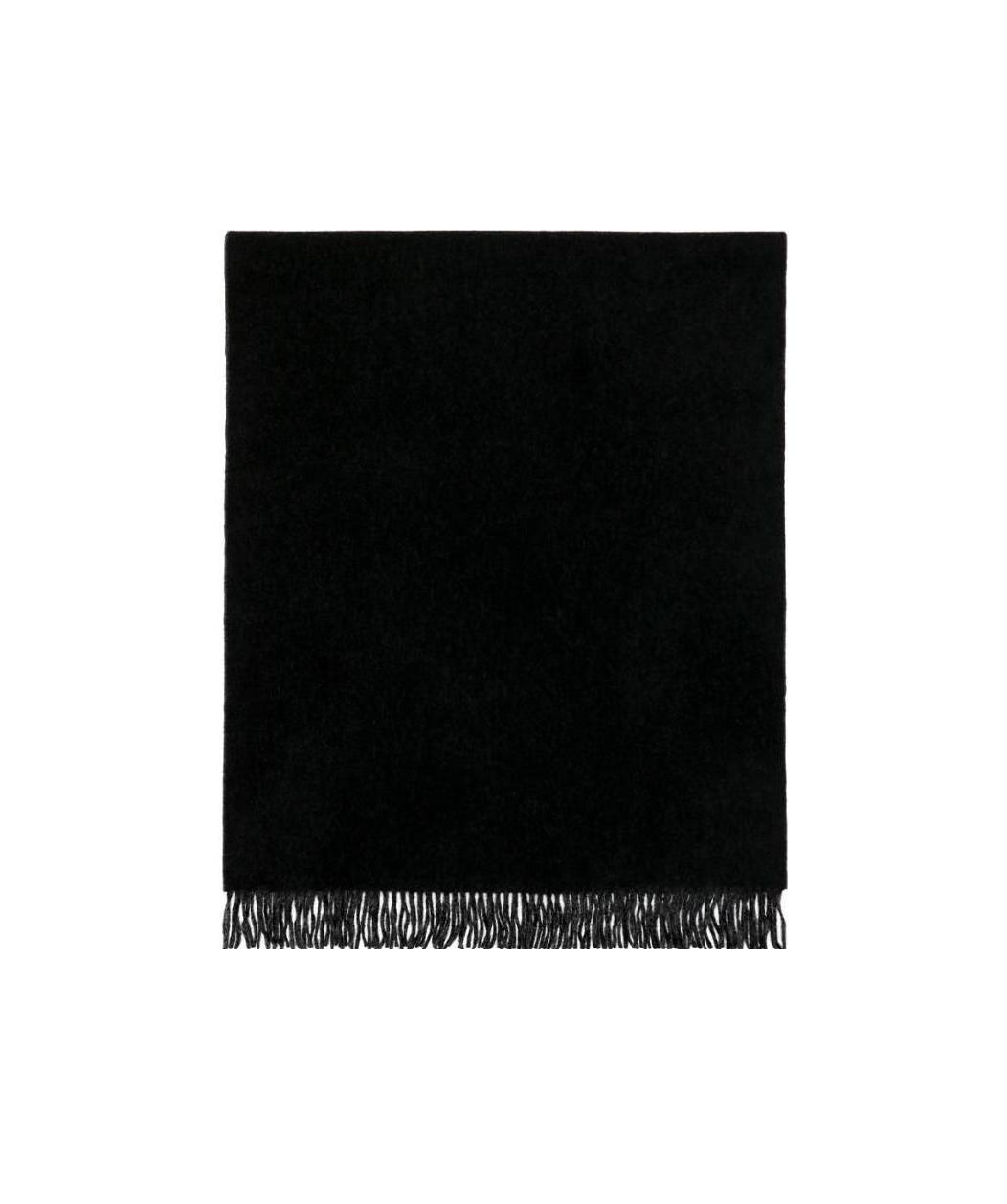 Weekend Max Mara Logo Tassel Scarf In Black