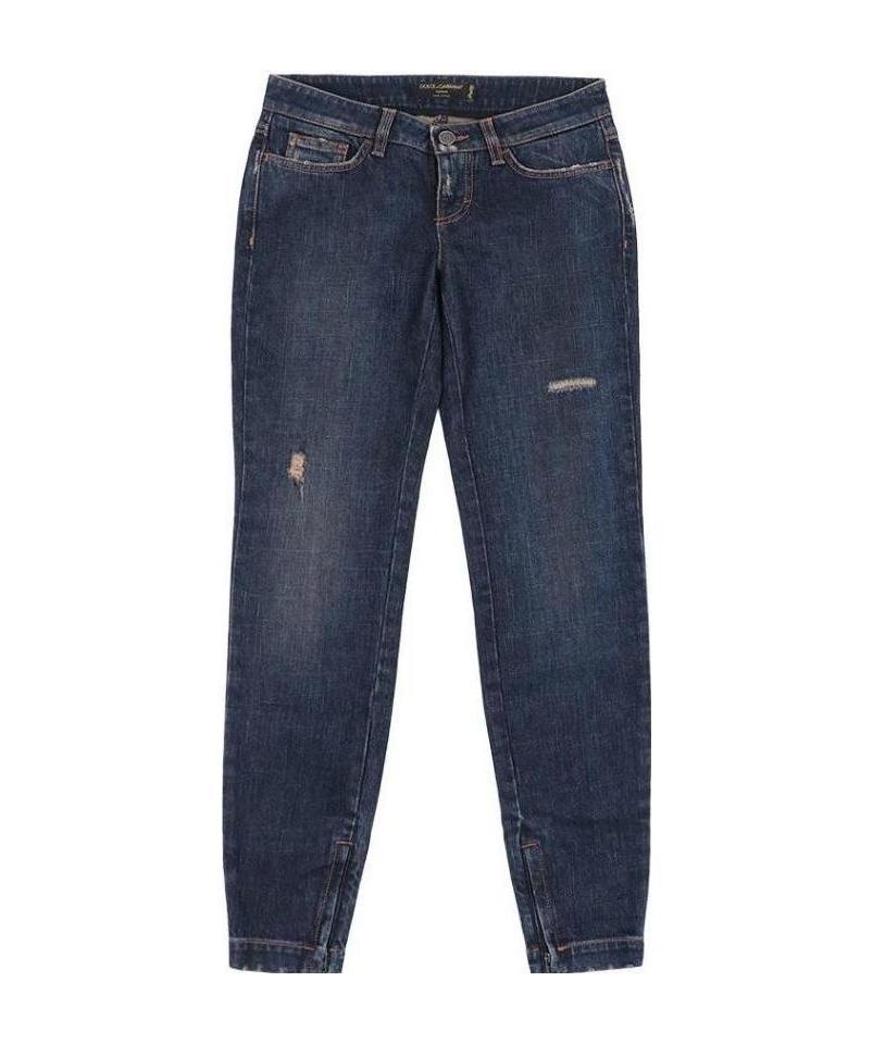 DOLCE & GABBANA LOGO DETAILS JEANS