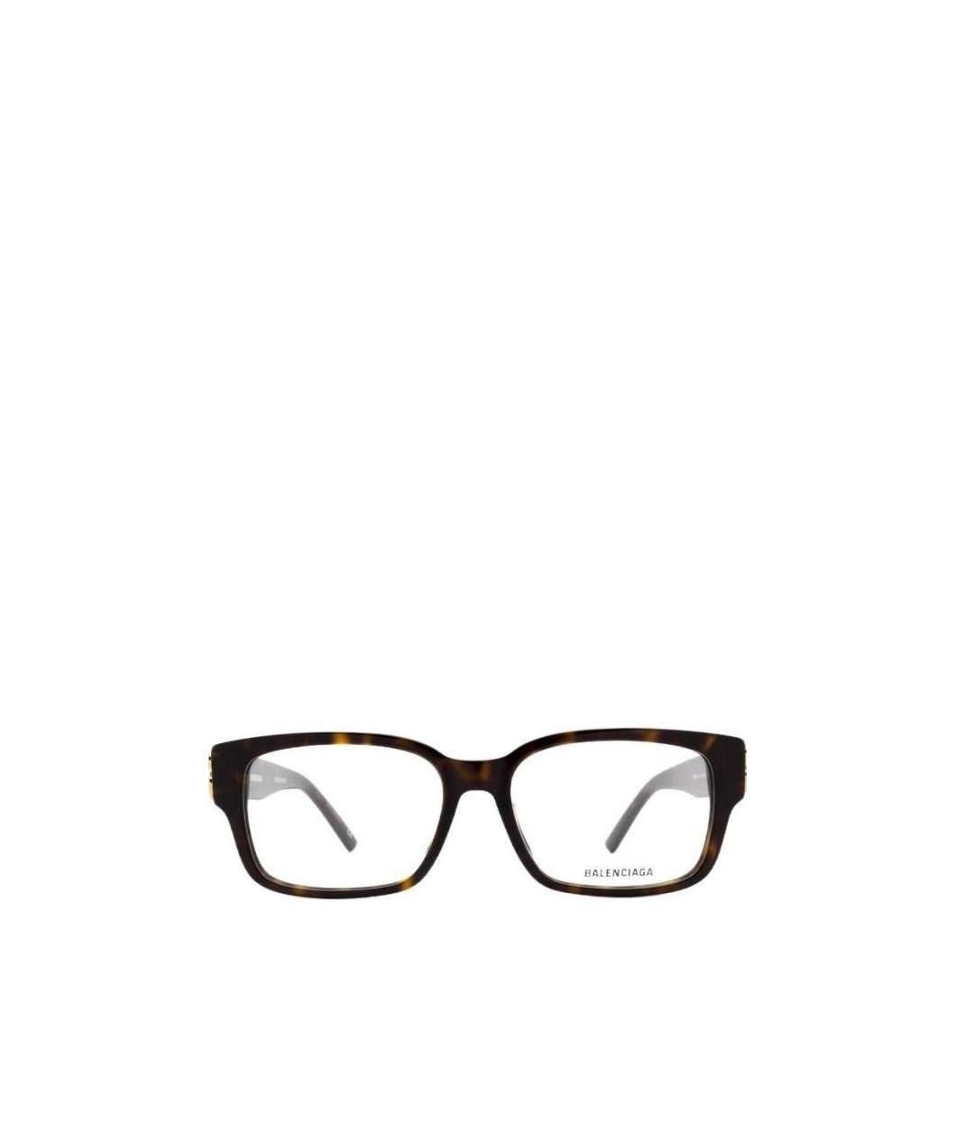 Balenciaga Square-frame Tortoiseshell-effect Sunglasses In Black