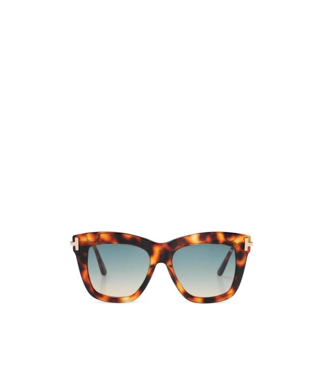 Tom Ford Eyewear Dasha Square-frame Sunglasses In Multicolor