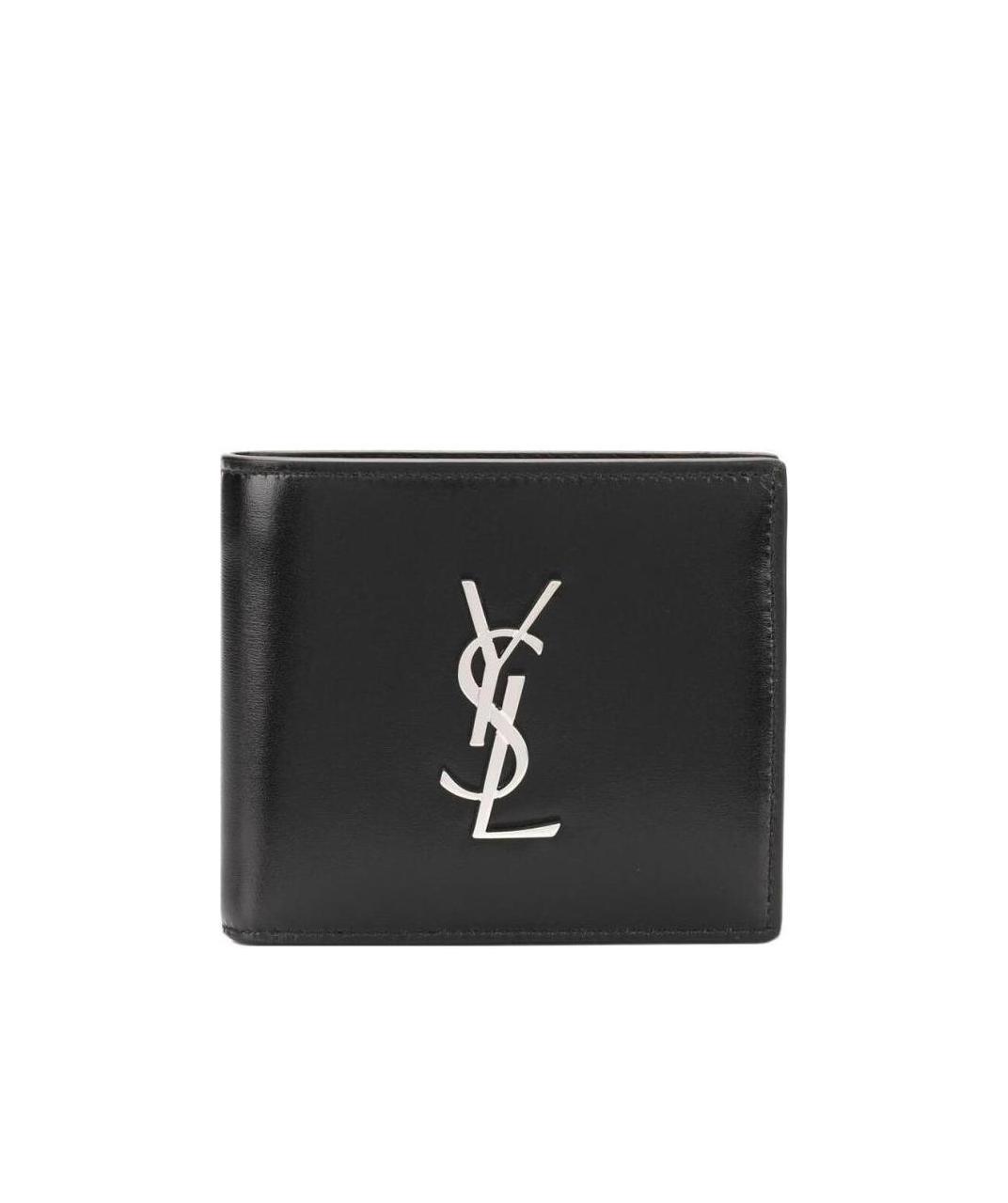 Saint Laurent Ysl Credit Card Holder In Black