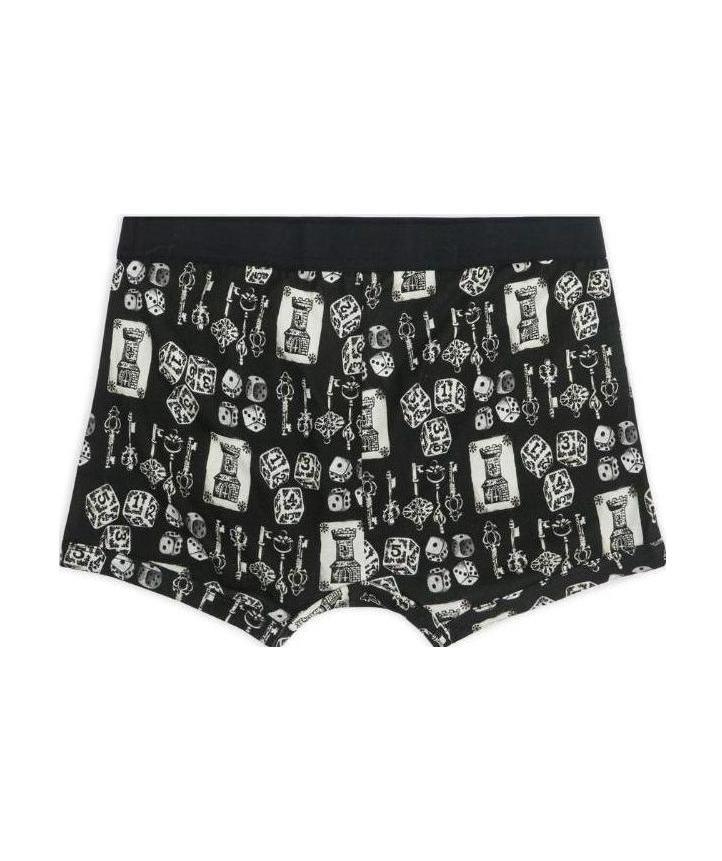 Dolce & Gabbana Pattern Printed Underwear In Black