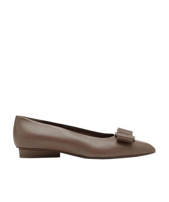 Ferragamo Vara Bow Ballet Shoes