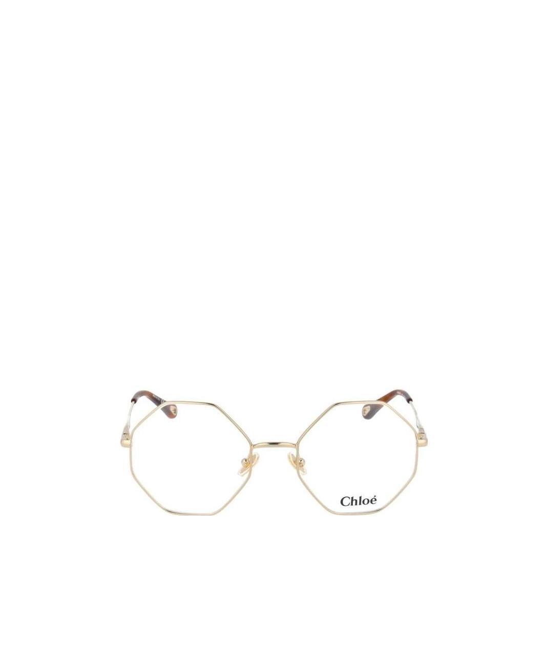 Chloé Hexagonal Frame Glasses In White