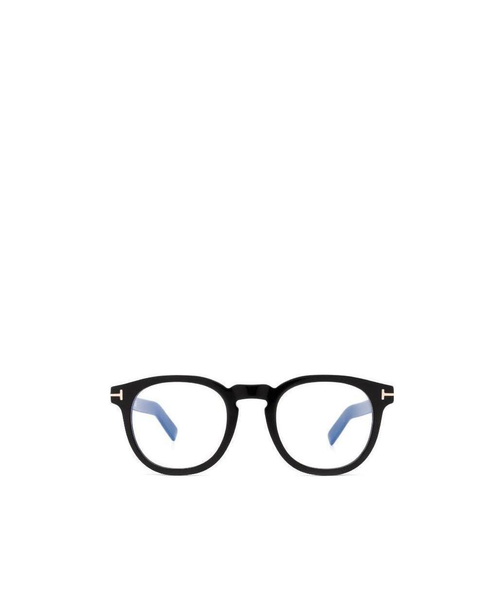 Tom Ford Eyewear Round-frame Glasses In Black