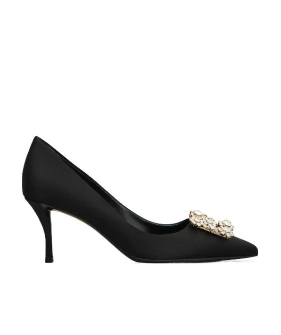 ROGER VIVIER ROGER VIVIER EMBELLISHED POINTED TOE PUMPS