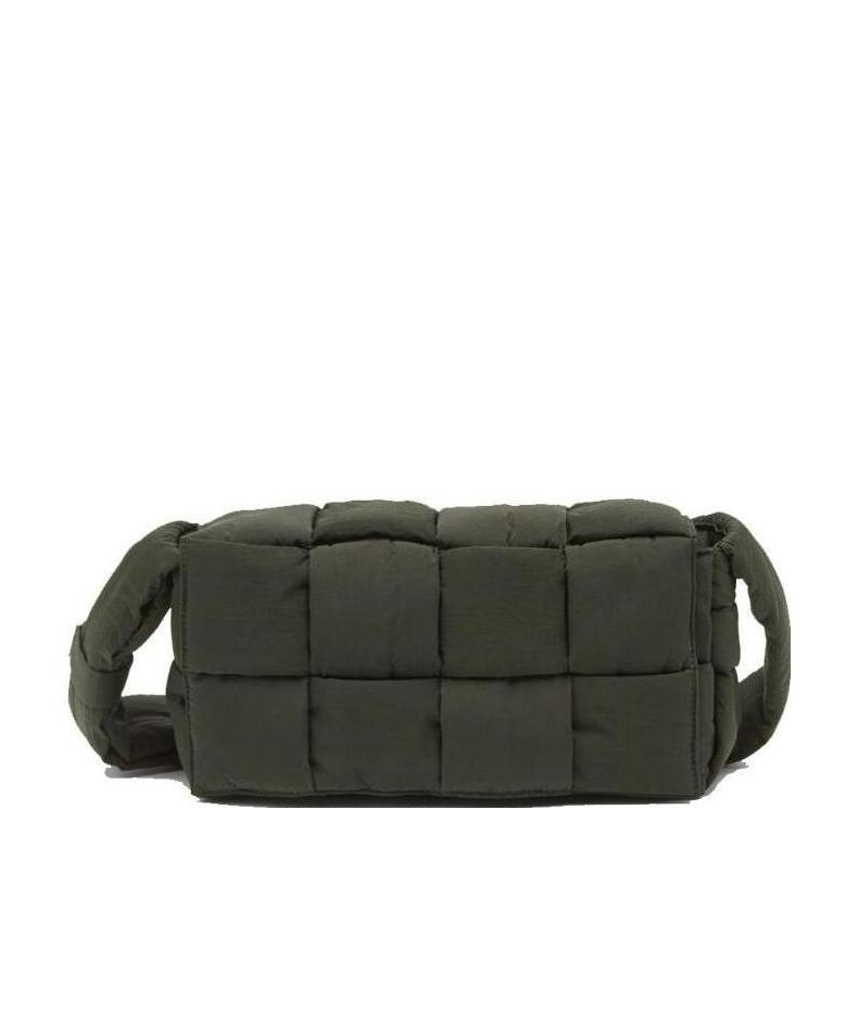 Bottega Veneta Cassette Lined Science And Technology Bag In Green