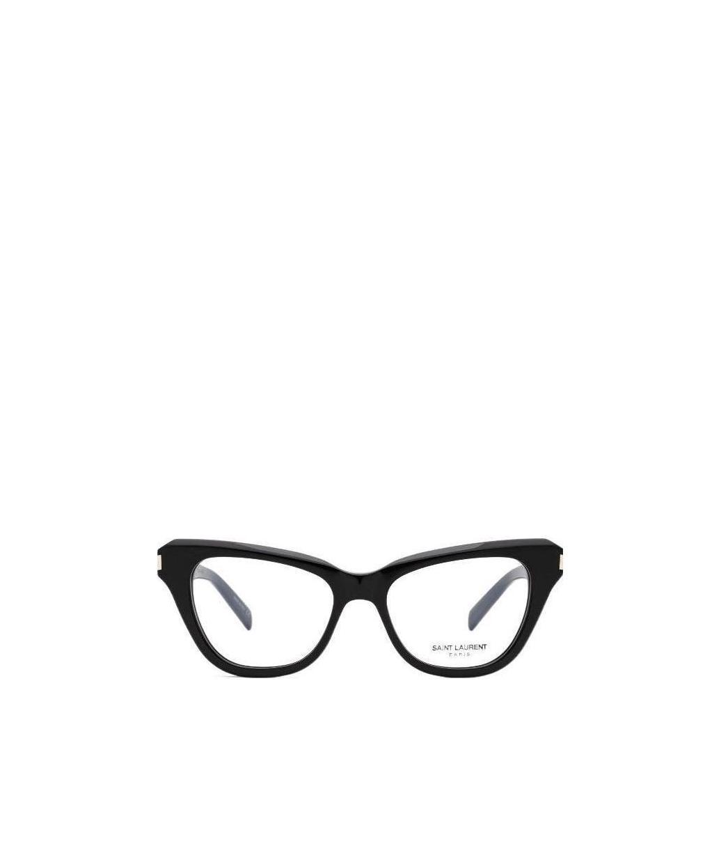 Saint Laurent Cat-eye Eyeglass Frames In Black