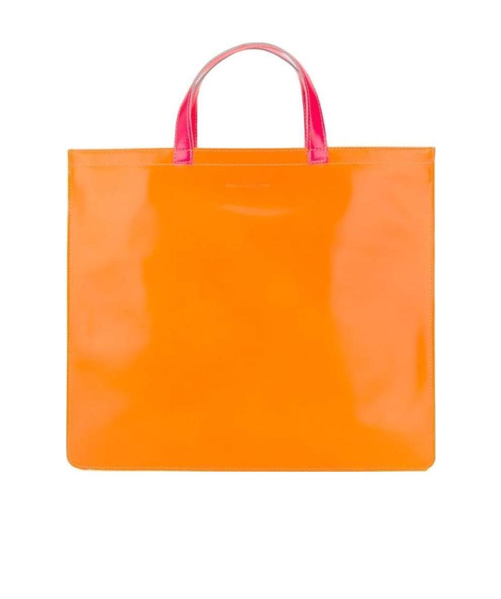 Shop Comme Des Garçons Super Flou Tote Bag In Orange