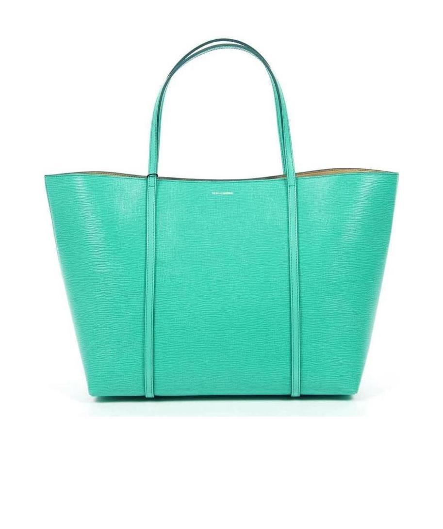 Dolce & Gabbana Logo Details Handbag In Green