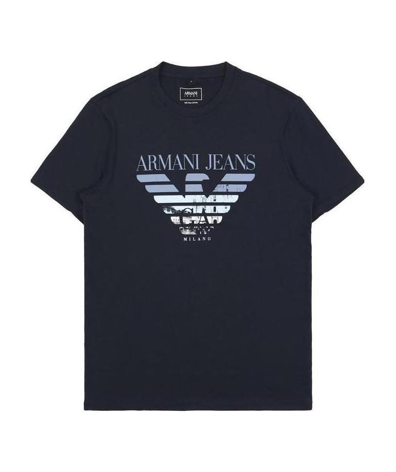 ARMANI JEANS ROUND-NECKED T-SHIRT