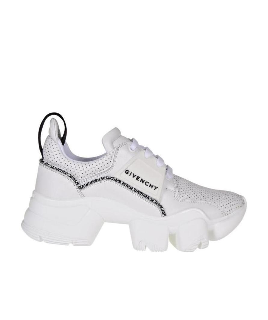 Givenchy Jaw Chunky Low-up Sneakers In White