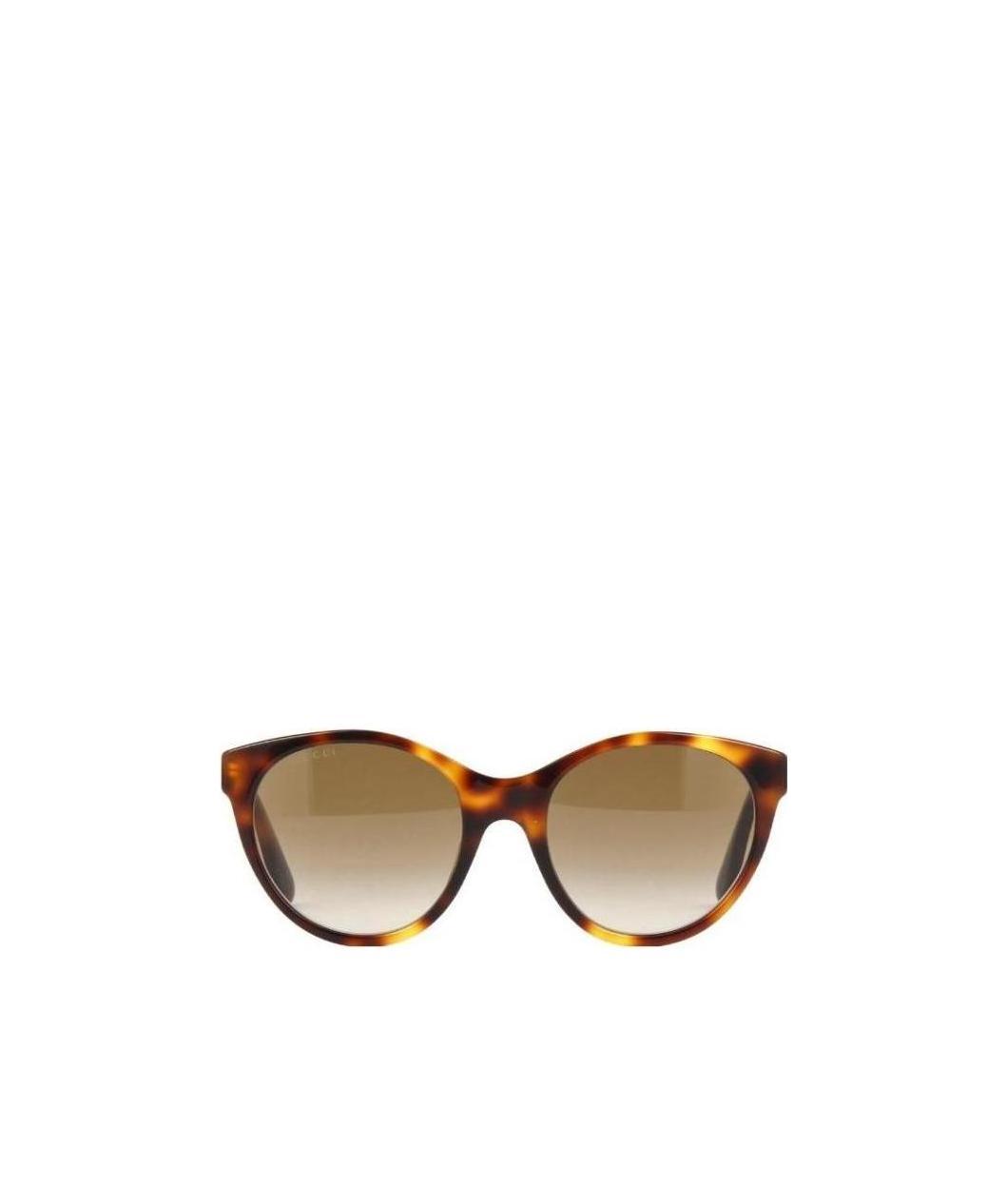 Gucci Cat Eye Frame Sunglasses In Brown
