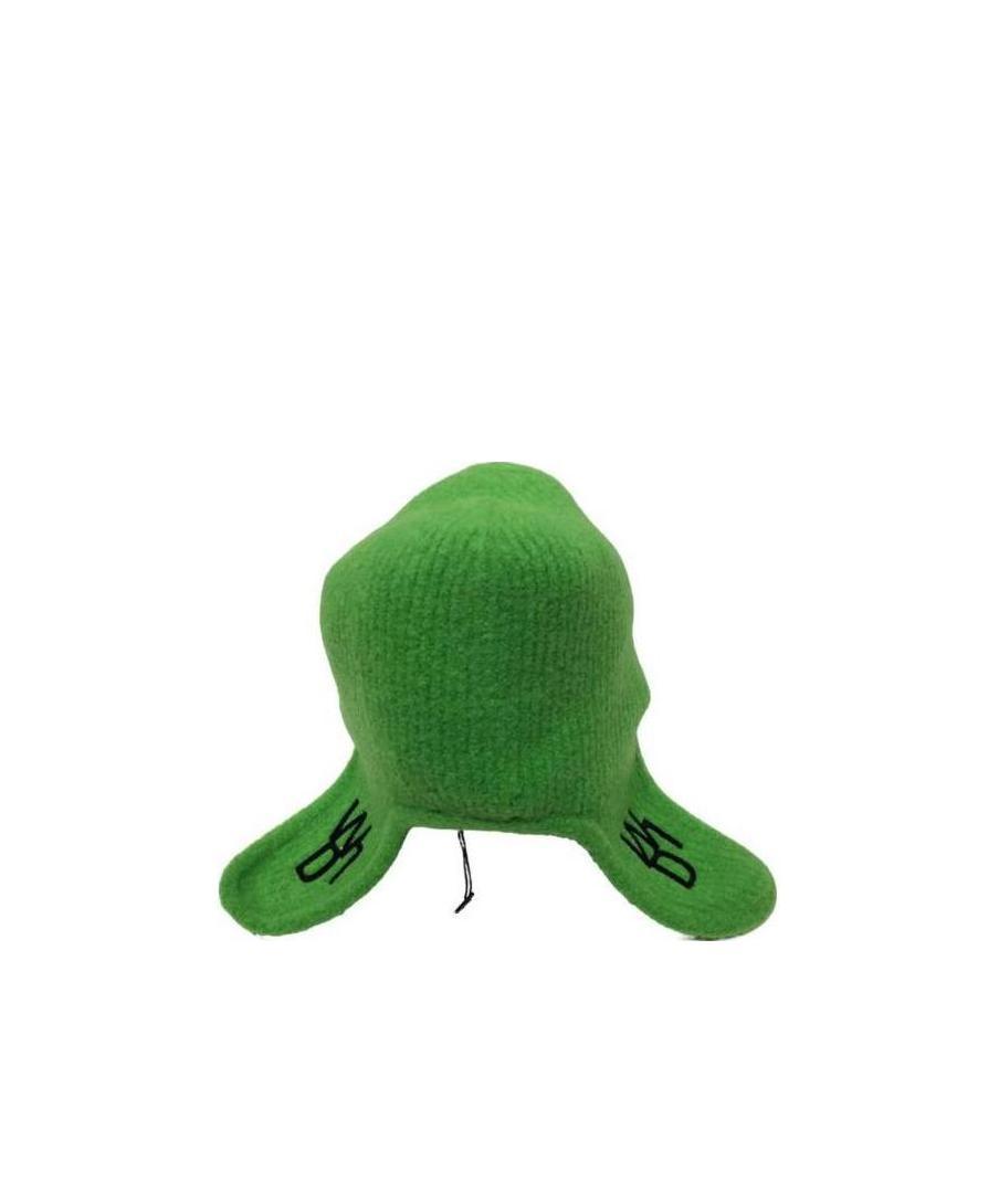 We11 Done Knitted Lei Feng Hat In Black