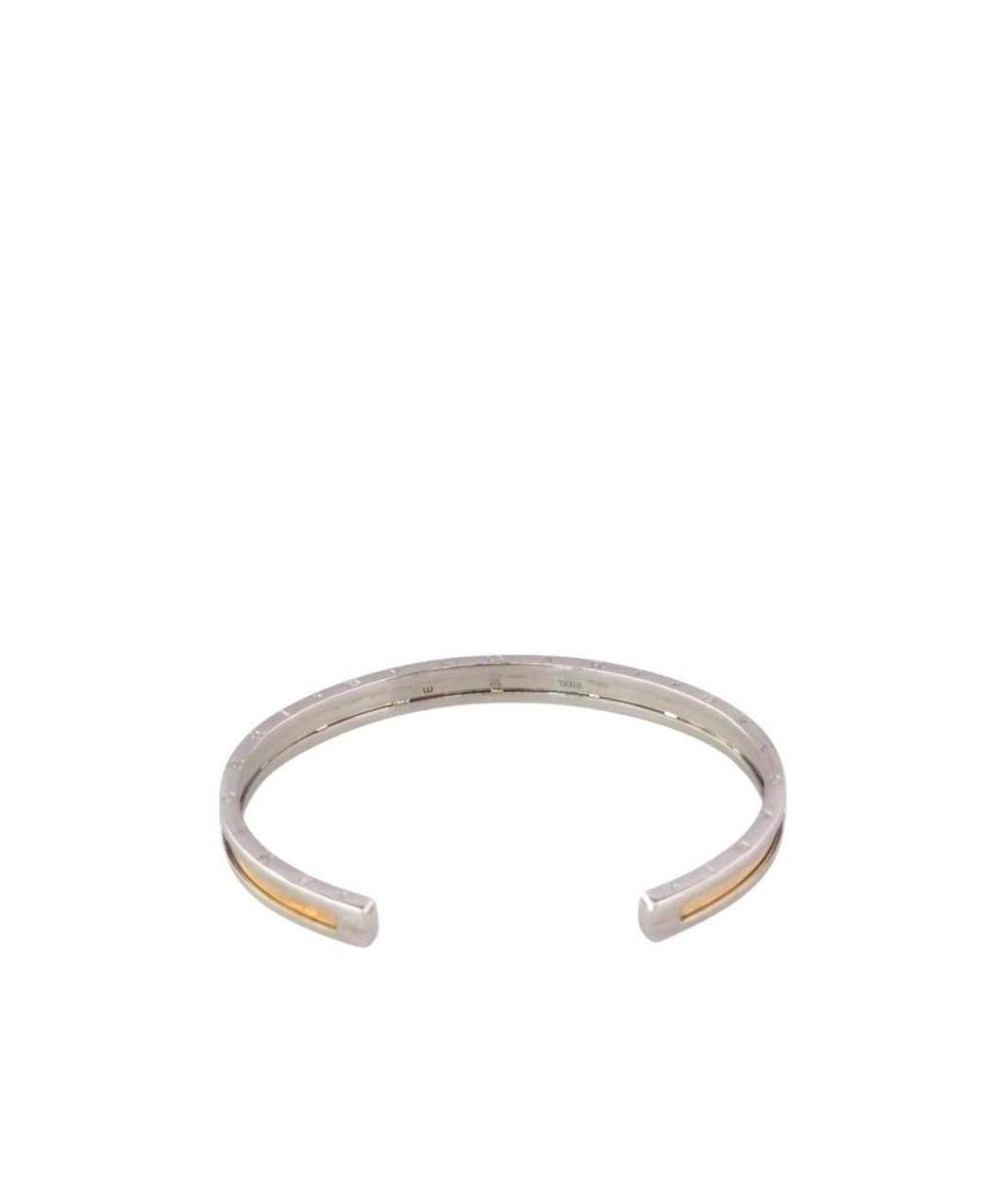 Bvlgari Logo Bracelet In Gray