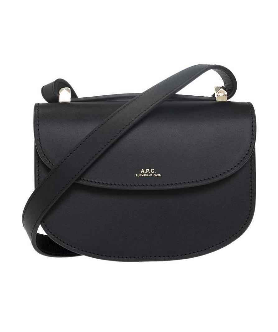 Apc Sac Geneve Mini Cuir Smooth Leather In Black
