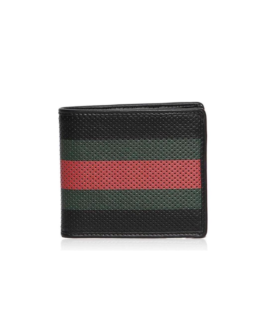 Gucci Double-folded Wallet In Black