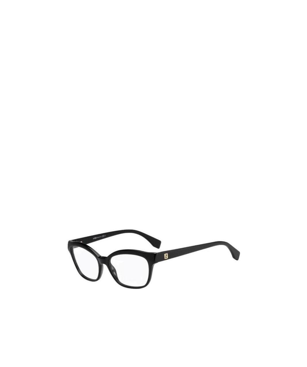Fendi Logo Details Flat Mirror In Black