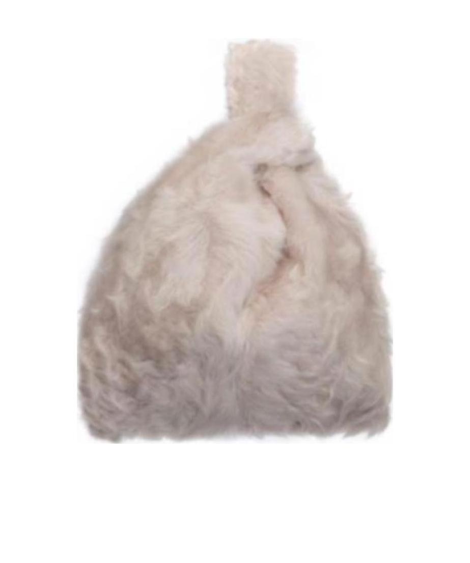 Simonetta Ravizza Logo Handbag In Nude
