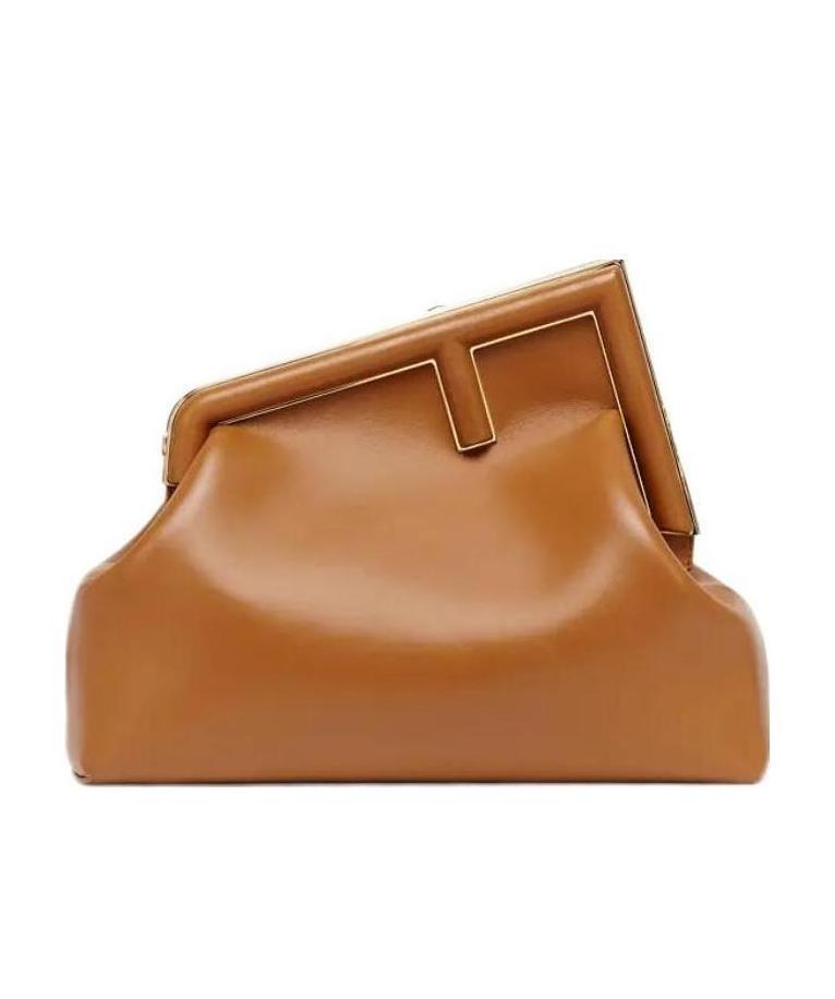 Fendi First Small Bag In Brown