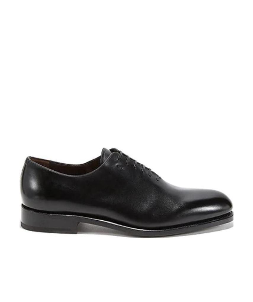Ferragamo Salvatore  Lace-up Oxford Shoes In Black